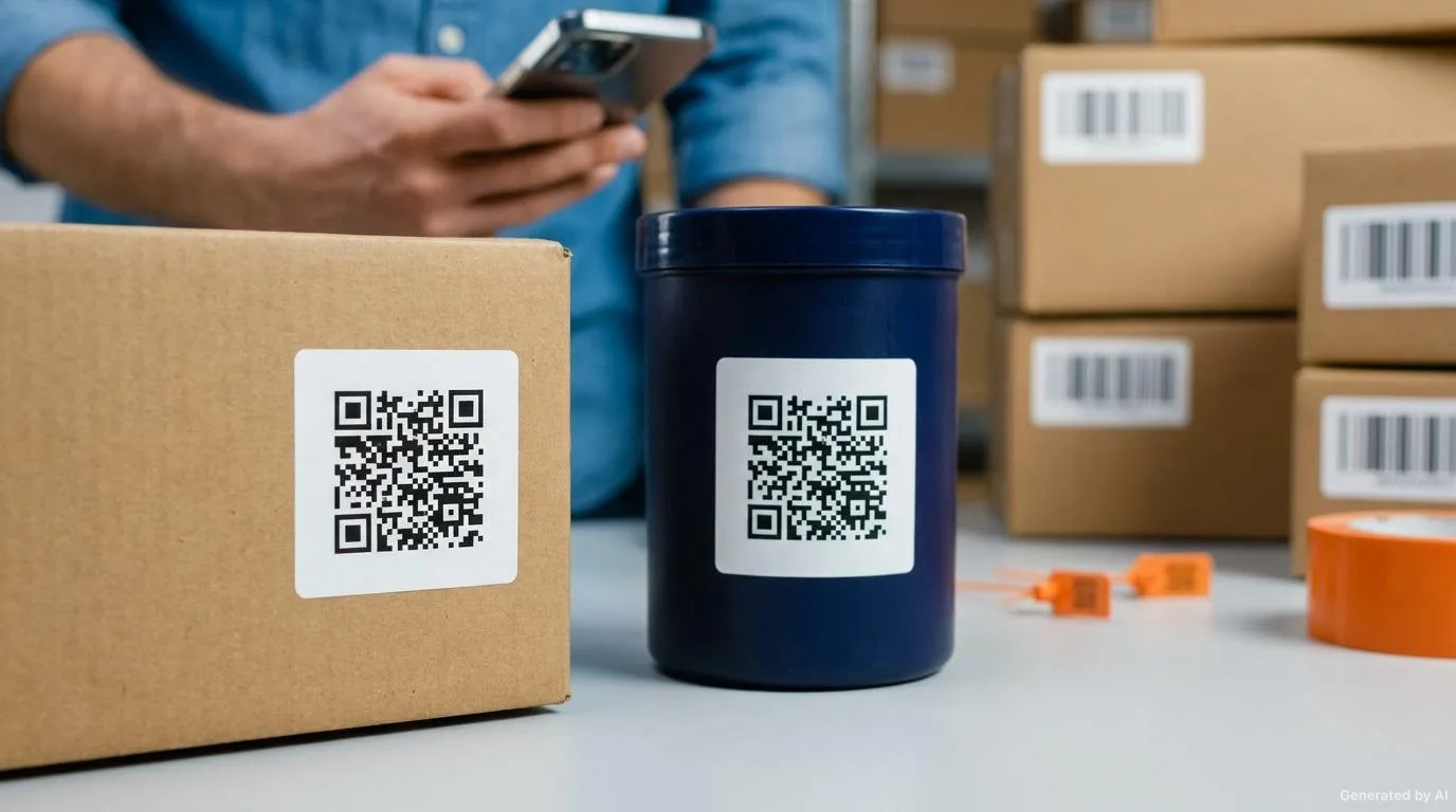 QR Kodlu Etiketler: Kullanım Alanları ve Tasarım